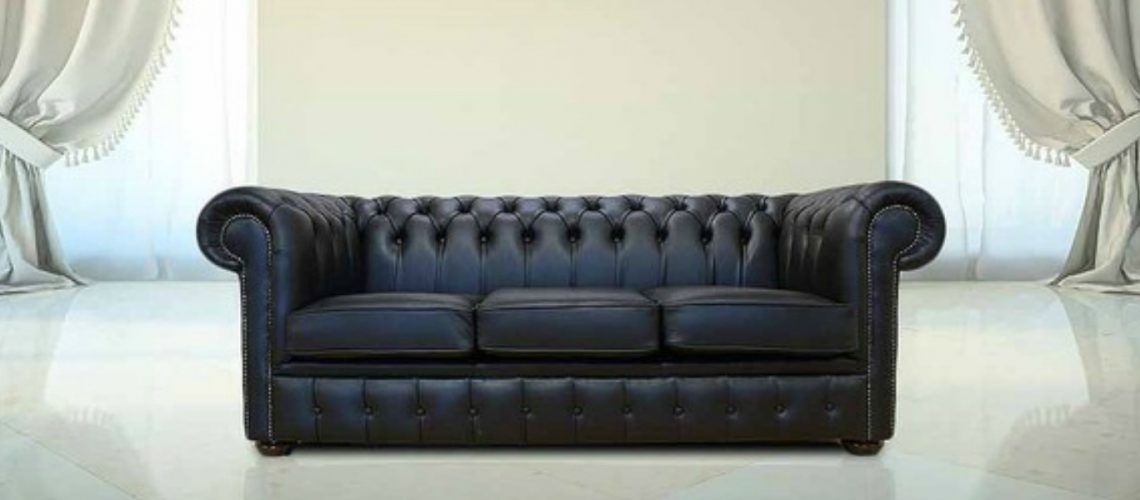 Black Chesterfield Sofa Furniture4Events